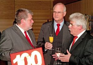 Prominente auf der 100-Jahr-Feier