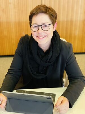 Dr. Andrea Schröder-Ritzrau im Ausschuss für Umwelt, Verkehr und Wirtschaft im Kreistag