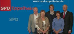 Gisbert Kühner, Elfi Thompson, Dr. Stefan Kühner, Renate Schmidt, Lothar Binding