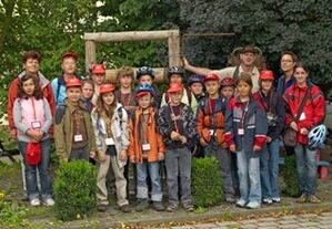 Die Ferienspaßkinder und ihre Betreuer