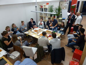 Pizza und Politik mit Lars Castellucci - Impressionen