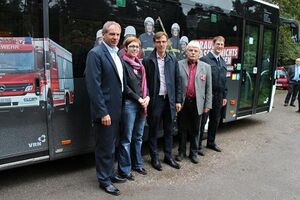 Innenminister Reinold Gall und Lars Castellucci auf dem Sommerfest der SPD Walldorf