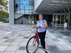 Stadträtin Elisabeth Krämer für die SPD-Fraktion im Ausschuss Nahmobilität