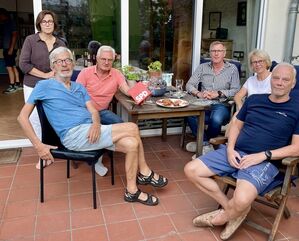Wahlabend - Vorstandsmitglieder der SPD Walldorf
