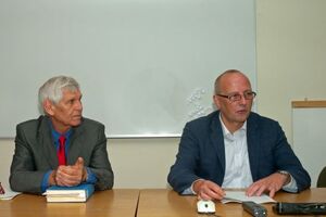 Prof. Weisskirchen und Prof. Dr. Engemann