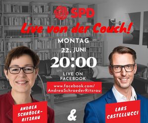 Live von der Couch aus Walldorf
