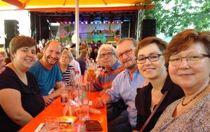 Fraktion auf dem Spargelmarkt 2018