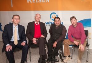 Andreas Jacobs, Lothar Binding, Philip Örüm und Hansjörg Jäckel
