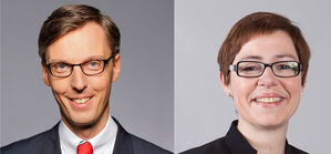 Lars Castellucci und Andrea Schröder-Ritzrau