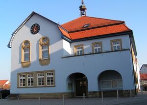 Dielheimer Rathaus (hier noch vor dem Umbau)