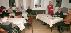 Beim Vortrag