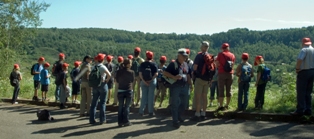 Blick in die Grube