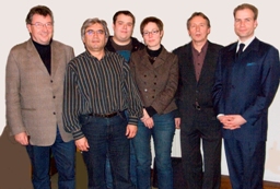 Dietrich Laber, Manfred Zuber, Christof Becker, Andrea Schröder-Ritzrau, Ludwig Mann, Andreas Dudda