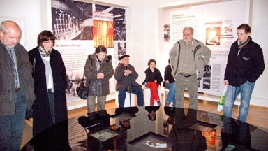 In der Ausstellung